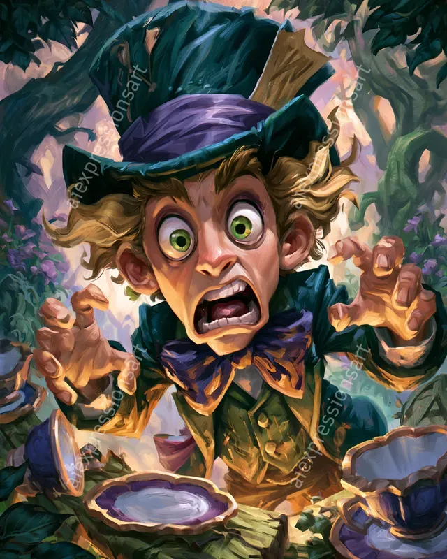 Expressive Childrens Book Caricatures