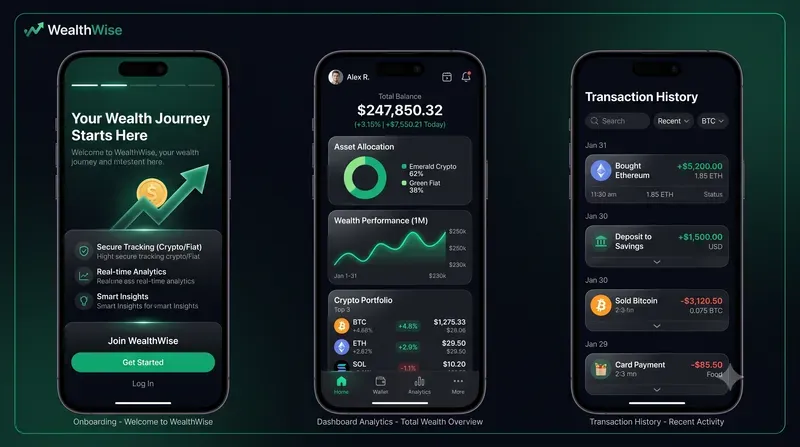 Mobile App UI UX Design Layouts