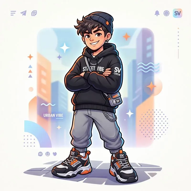 Stylized Streetwear Mascot Creators