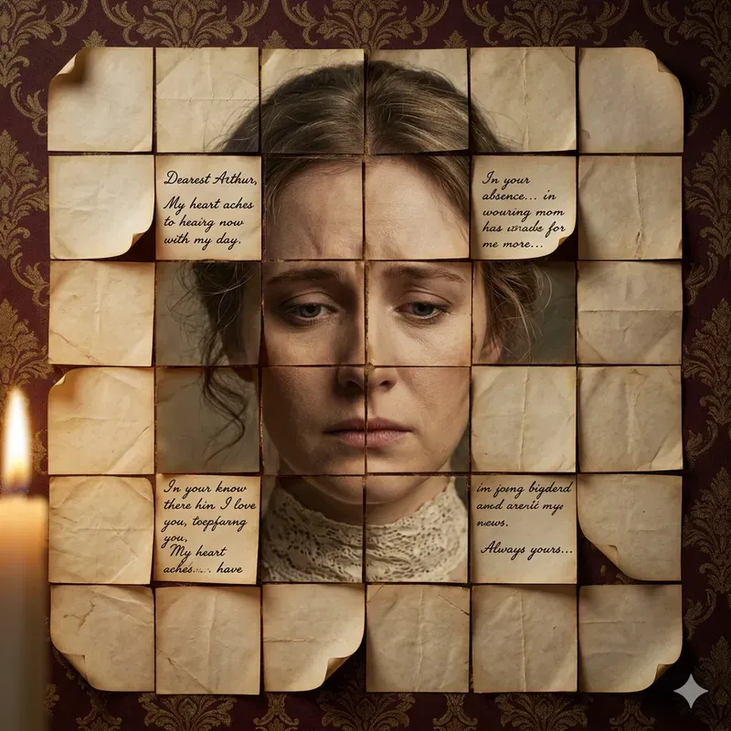 Fragmented Mosaic Cinematic Portraits