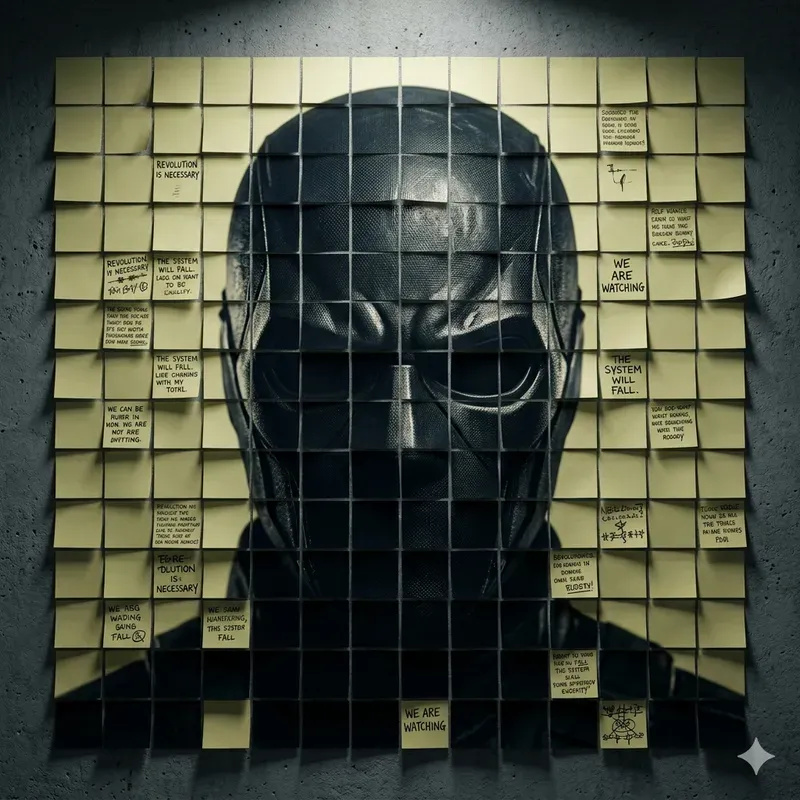 Fragmented Mosaic Cinematic Portraits