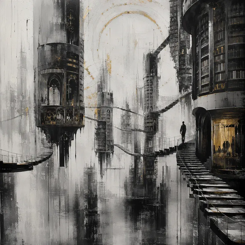 Golden Noir Urban Dreamscape Collections