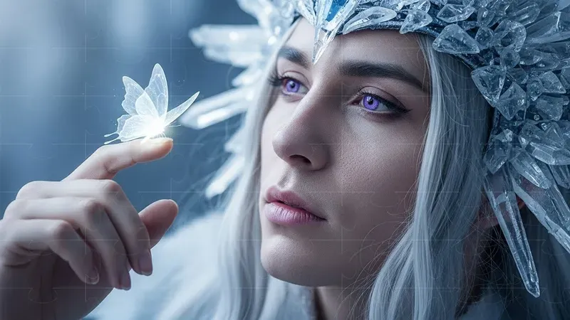 Fantasy Natural Headpiece Portraits