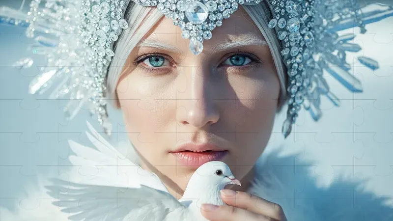 Fantasy Natural Headpiece Portraits