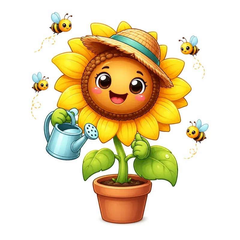 Garden Plant Mascot Creators