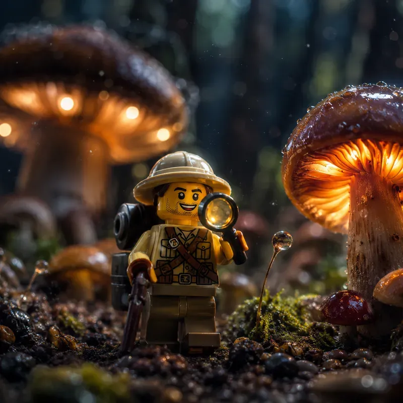 Premium LEGO Minifigure Advertising Art
