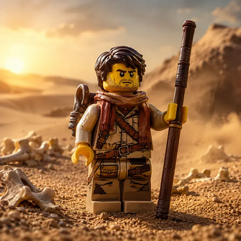 Premium LEGO Minifigure Advertising Art