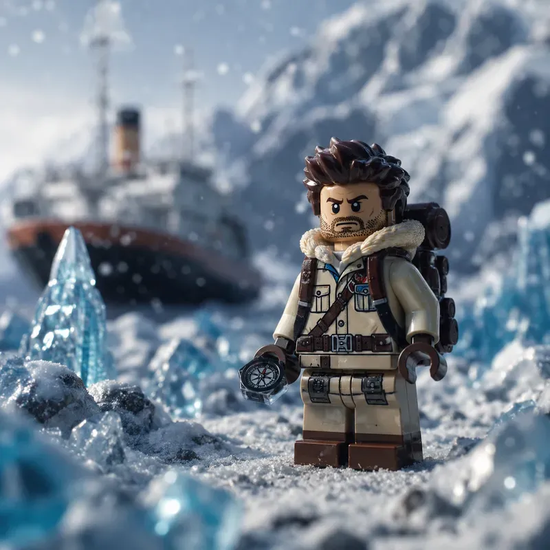 Premium LEGO Minifigure Advertising Art