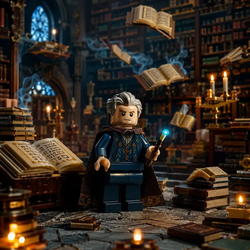 Premium LEGO Minifigure Advertising Art