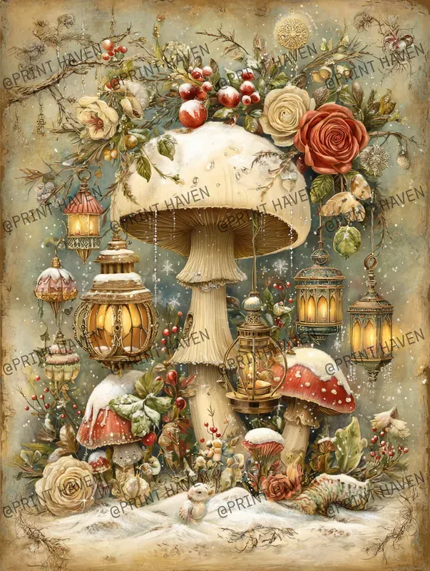 Christmas Alice Wonderland Journal Kits