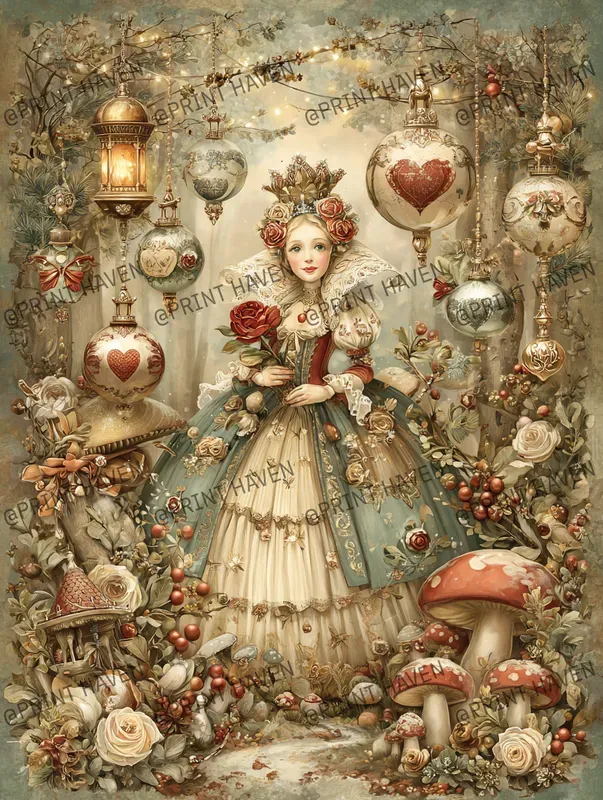 Christmas Alice Wonderland Journal Kits