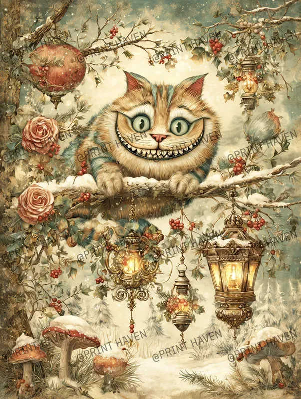 Christmas Alice Wonderland Journal Kits