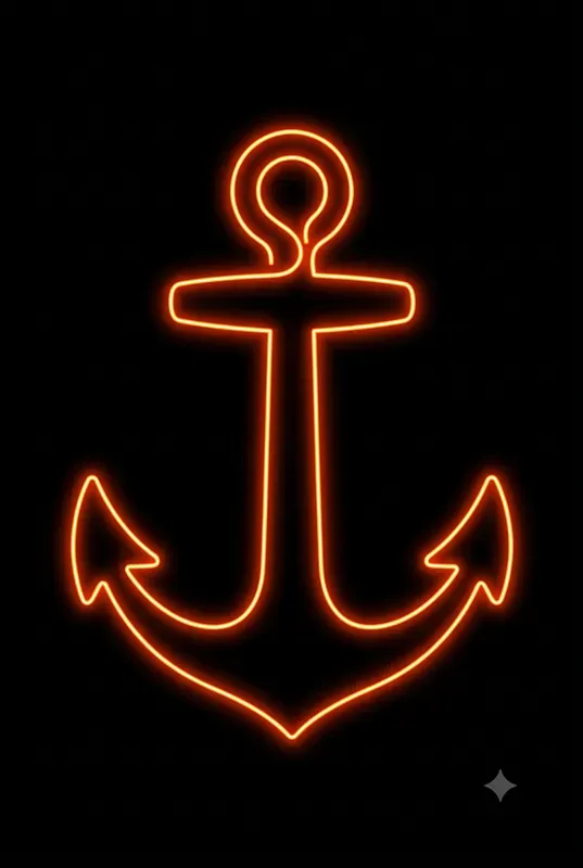 Neon Continuous Line Art