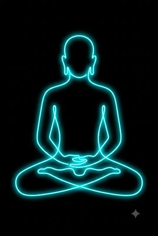 Neon Continuous Line Art