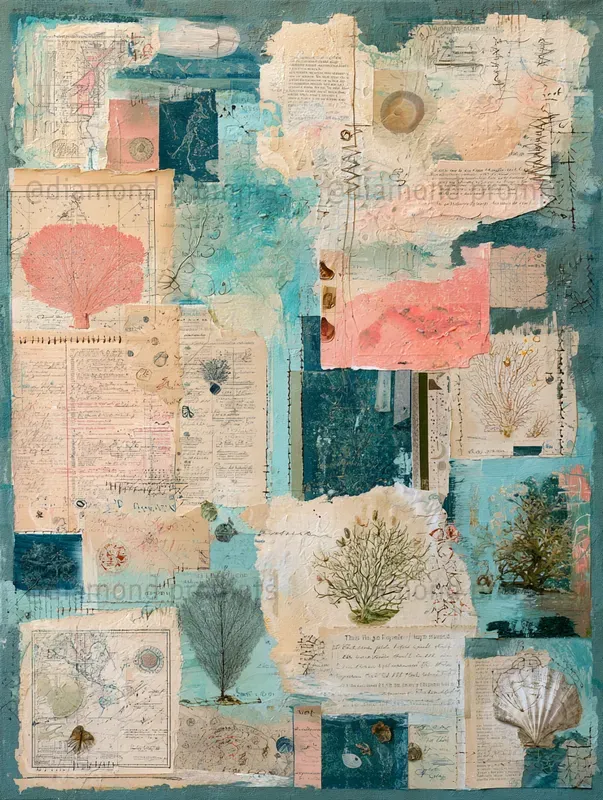 Handcrafted Collage Journal Creators