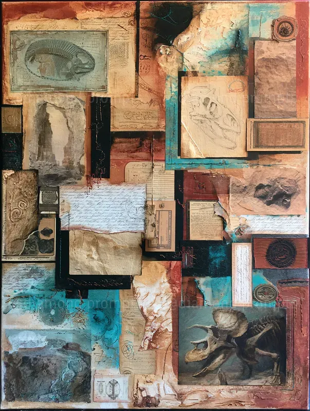 Handcrafted Collage Journal Creators