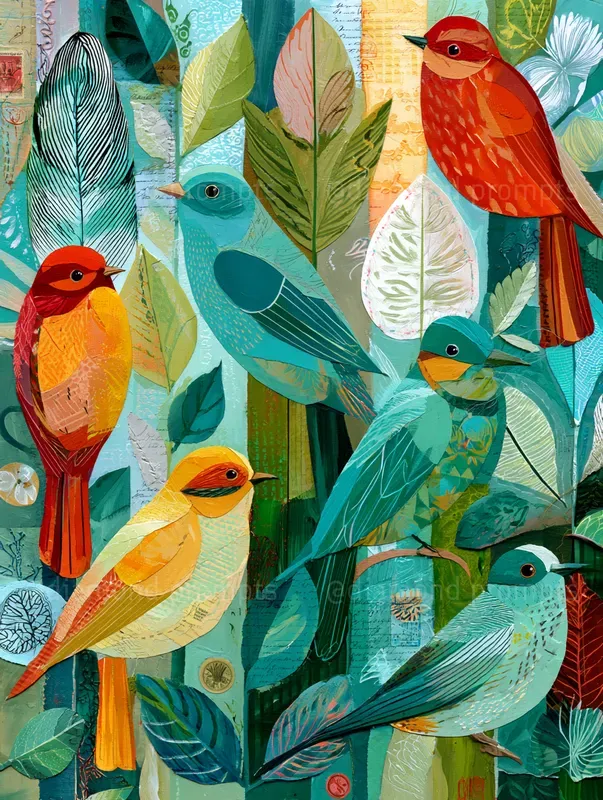 Handcrafted Collage Journal Creators