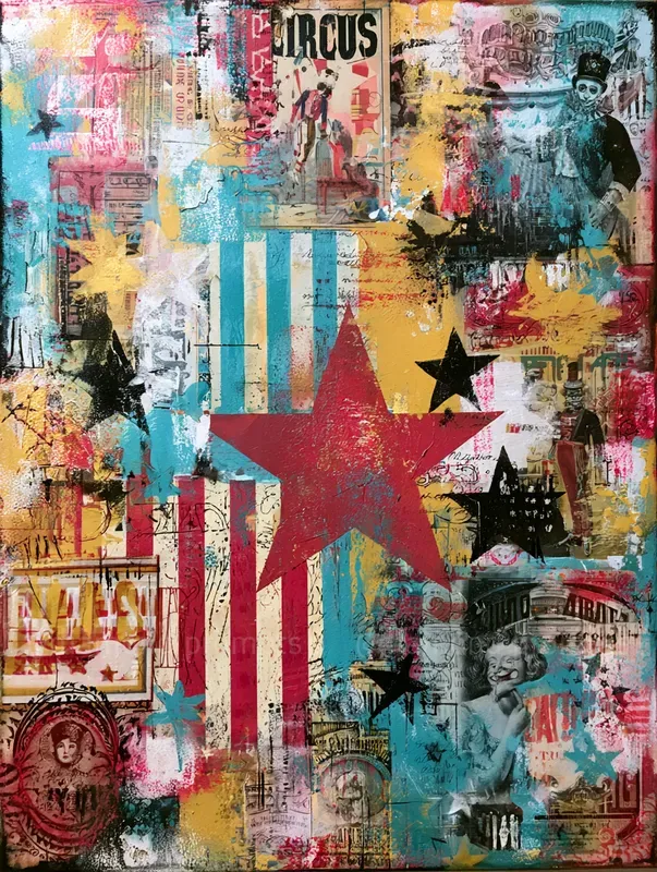 Handcrafted Collage Journal Creators