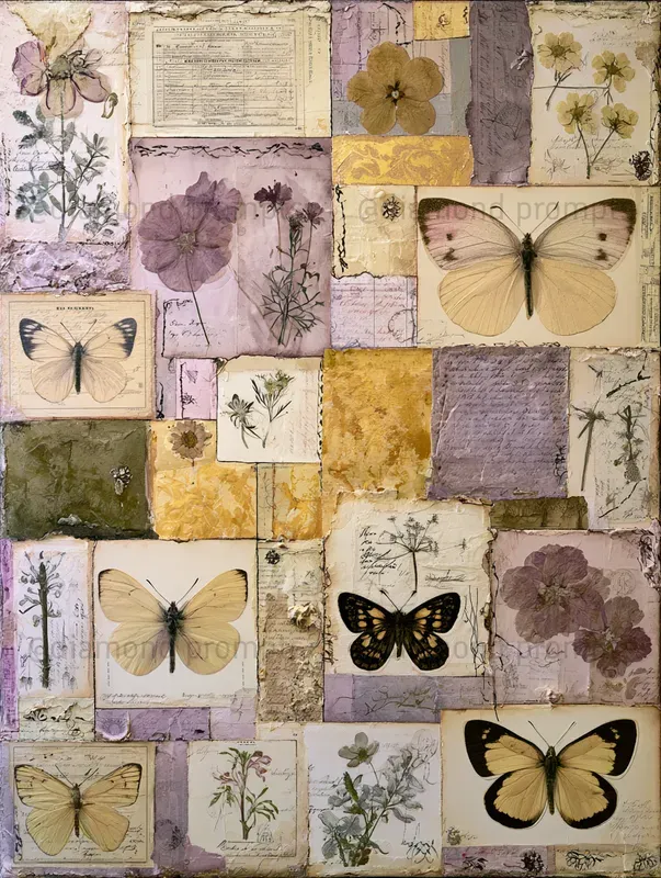 Handcrafted Collage Journal Creators