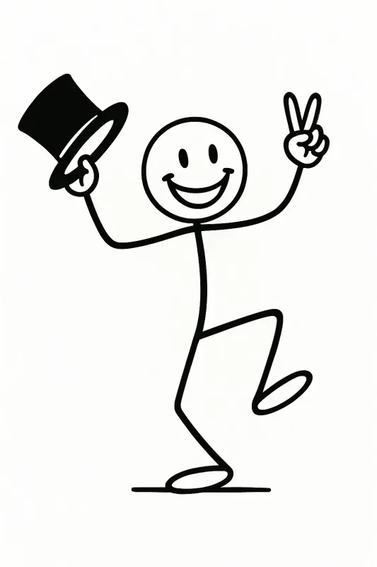 Expressive Stickman Actions