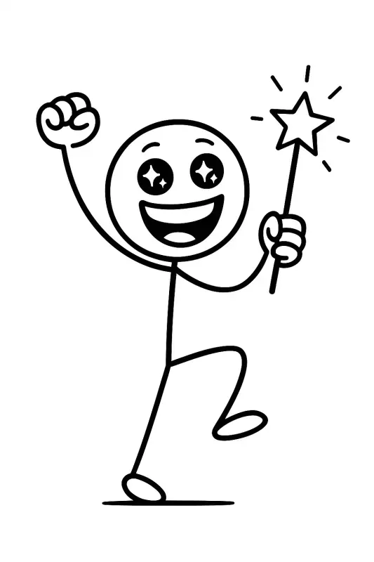 Expressive Stickman Actions