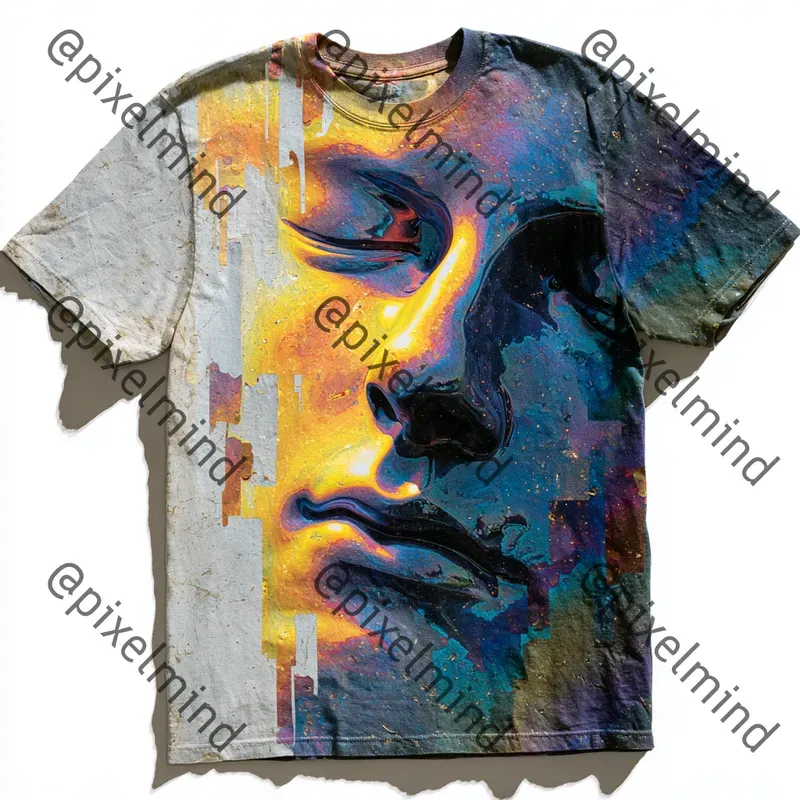 Acid Wash Psychedelic Tshirt Art Packs