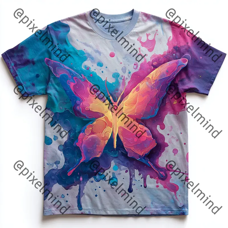 Acid Wash Psychedelic Tshirt Art Packs