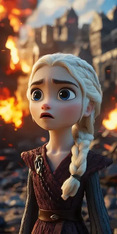 Pixar Style 3D Characters