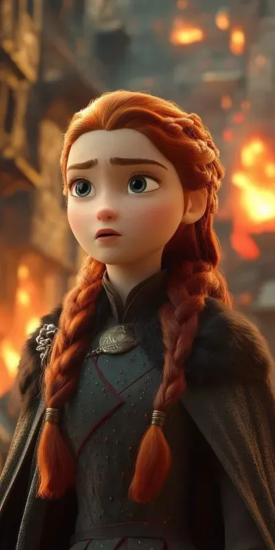 Pixar Style 3D Characters