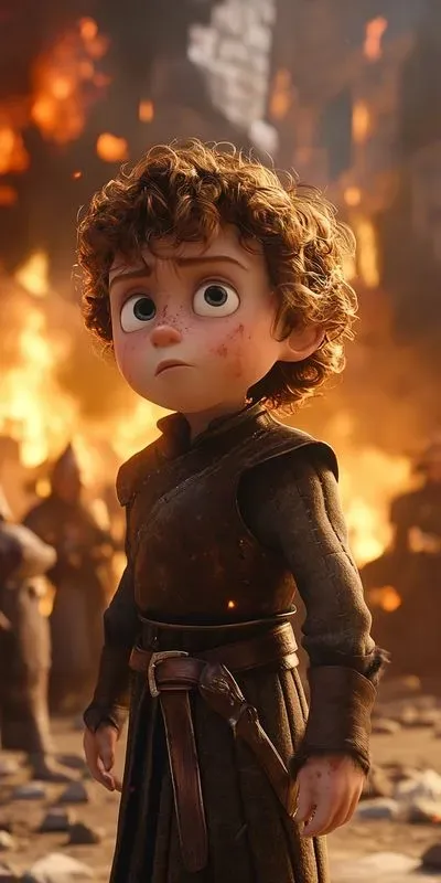 Pixar Style 3D Characters