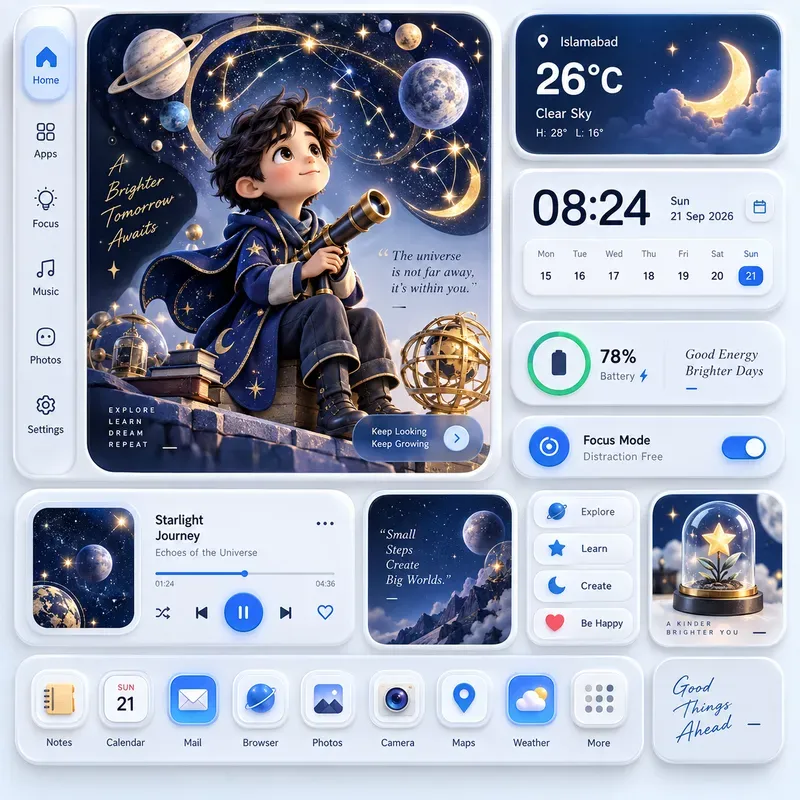Artful Neumorphic Dashboards