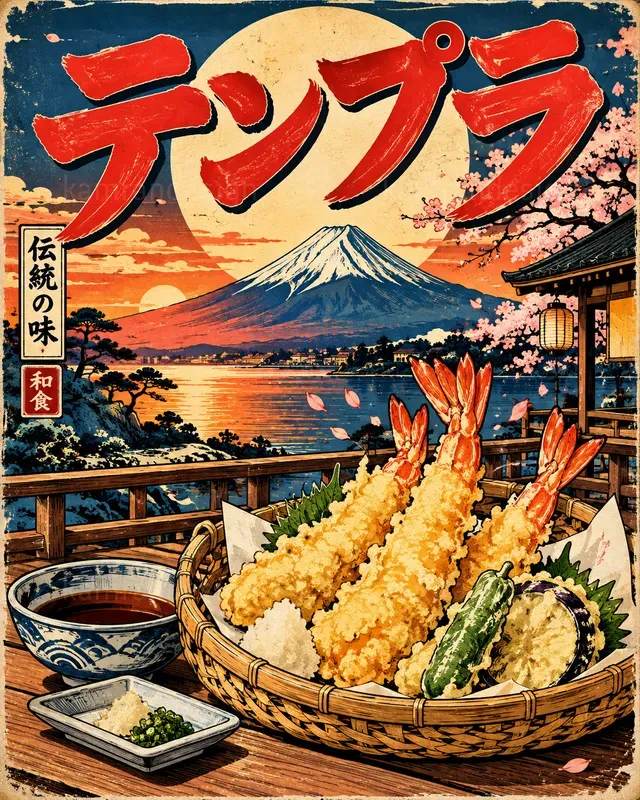 Ukiyoe Japanese Food Art Posters