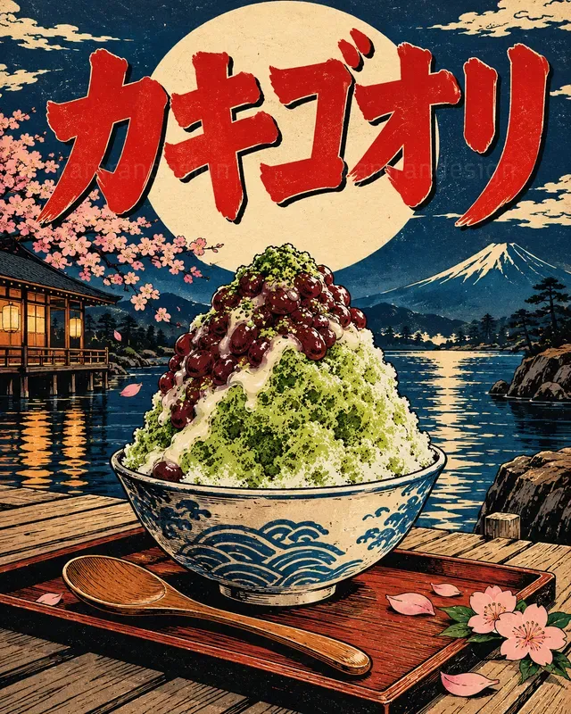 Ukiyoe Japanese Food Art Posters