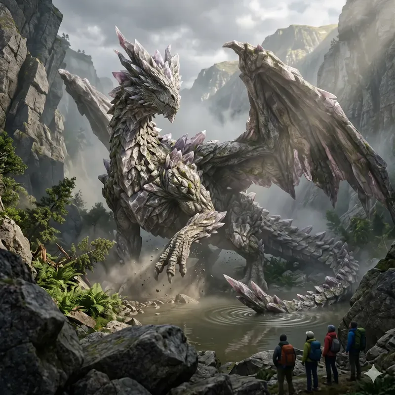 Colossal Creature Scene Generator