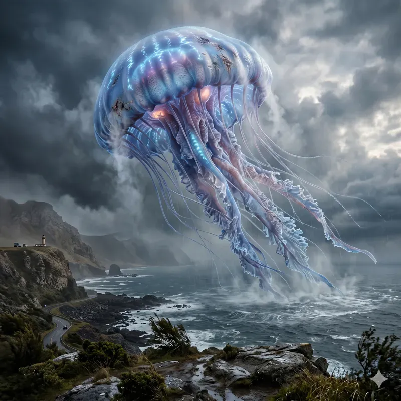 Colossal Creature Scene Generator