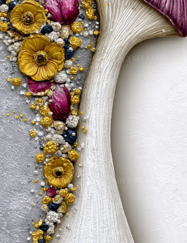 Textured Floral Fantasies