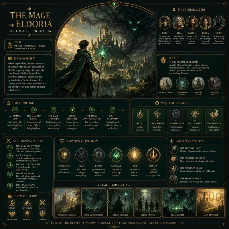 Movie Story Infographics