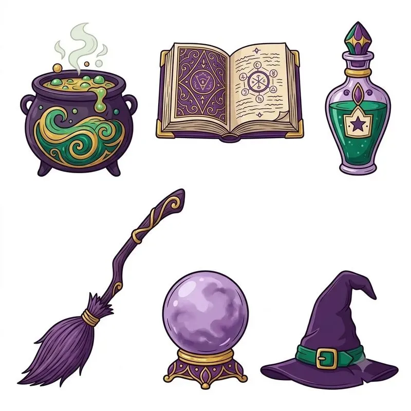 Halloween Clipart Sets Spooky Studios