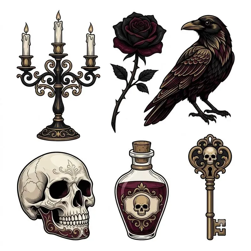 Halloween Clipart Sets Spooky Studios