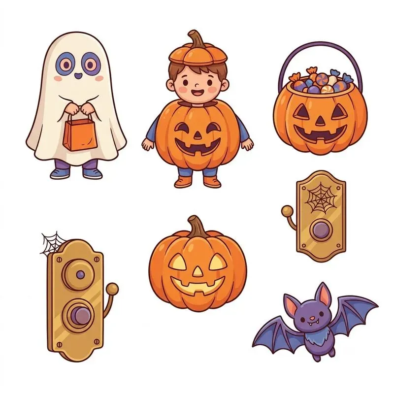 Halloween Clipart Sets Spooky Studios