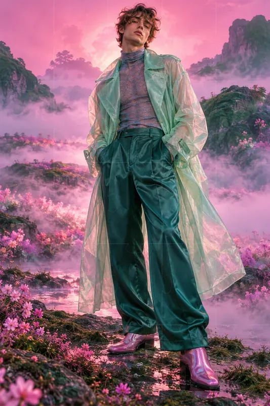 Dreamcore Neon Nature Fashion