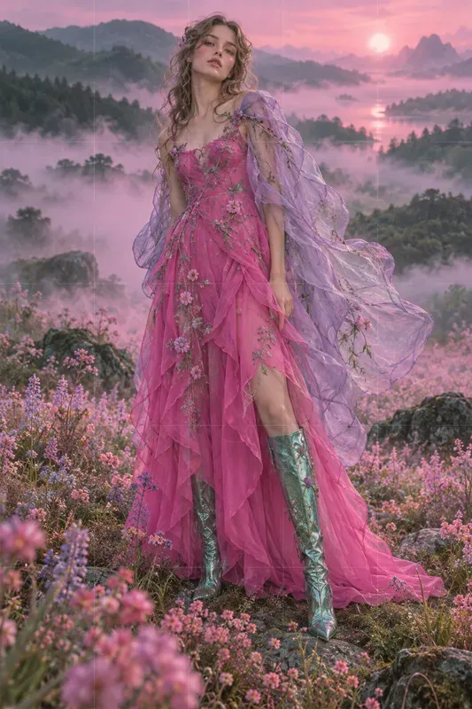 Dreamcore Neon Nature Fashion