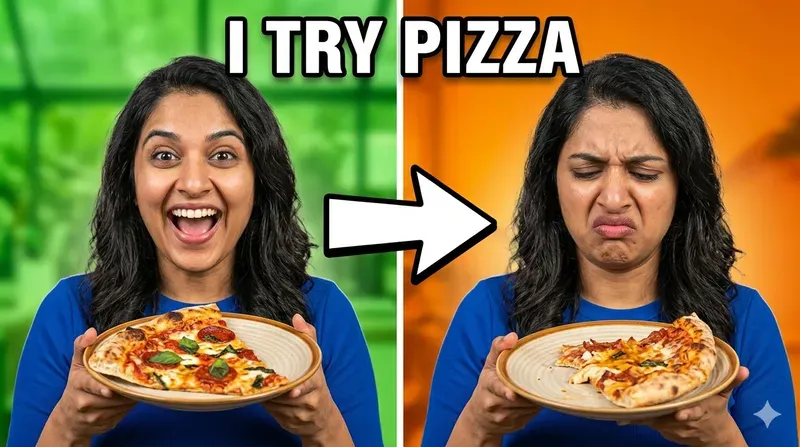 Youtube Food Vlog Thumbnails