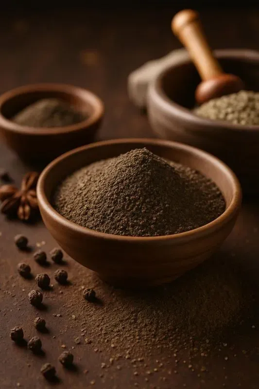 Rustic Spice Food Product Photography