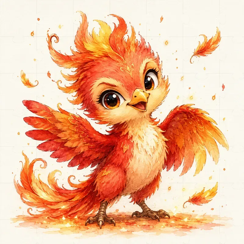 Cute Whimsical Animal Watercolor Stickers