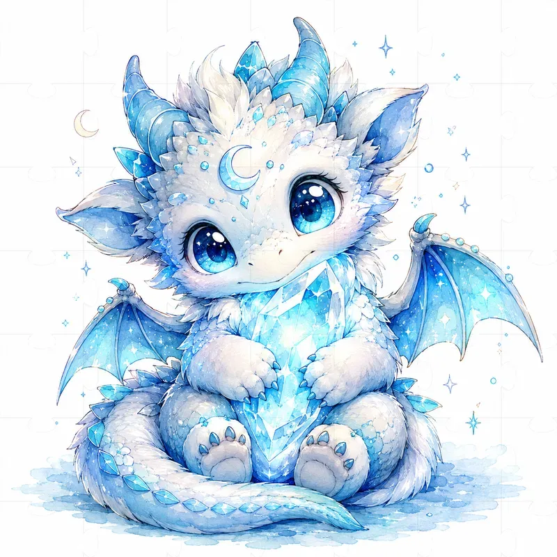 Cute Whimsical Animal Watercolor Stickers