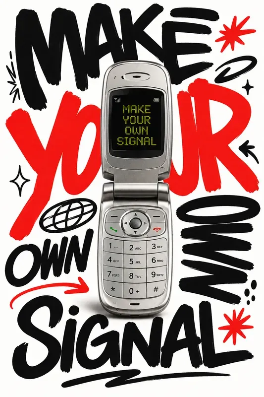 Bold Typography Object Poster Kits