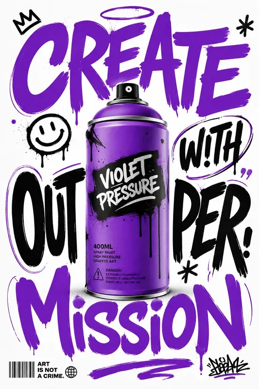 Bold Typography Object Poster Kits