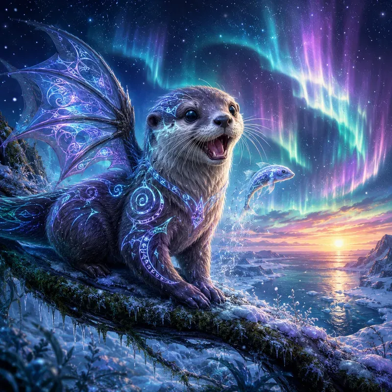 Frost Dragon Fox Spirits
