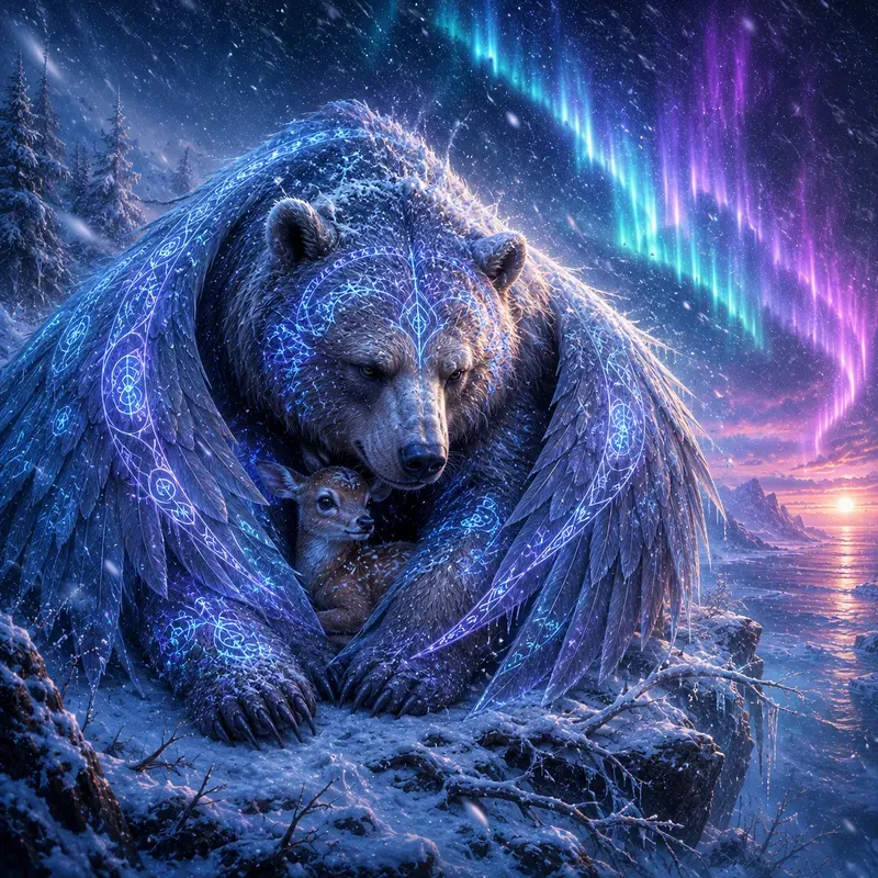 Frost Dragon Fox Spirits